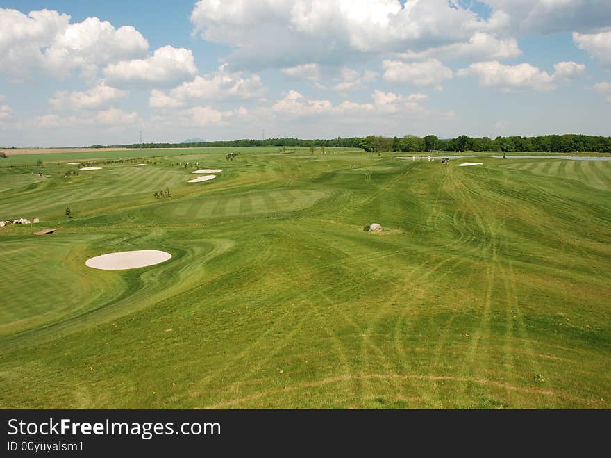 Golf course in The Czech Republic