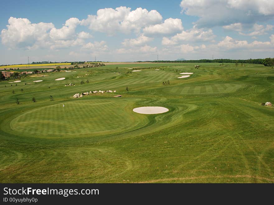 Golf course in The Czech Republic