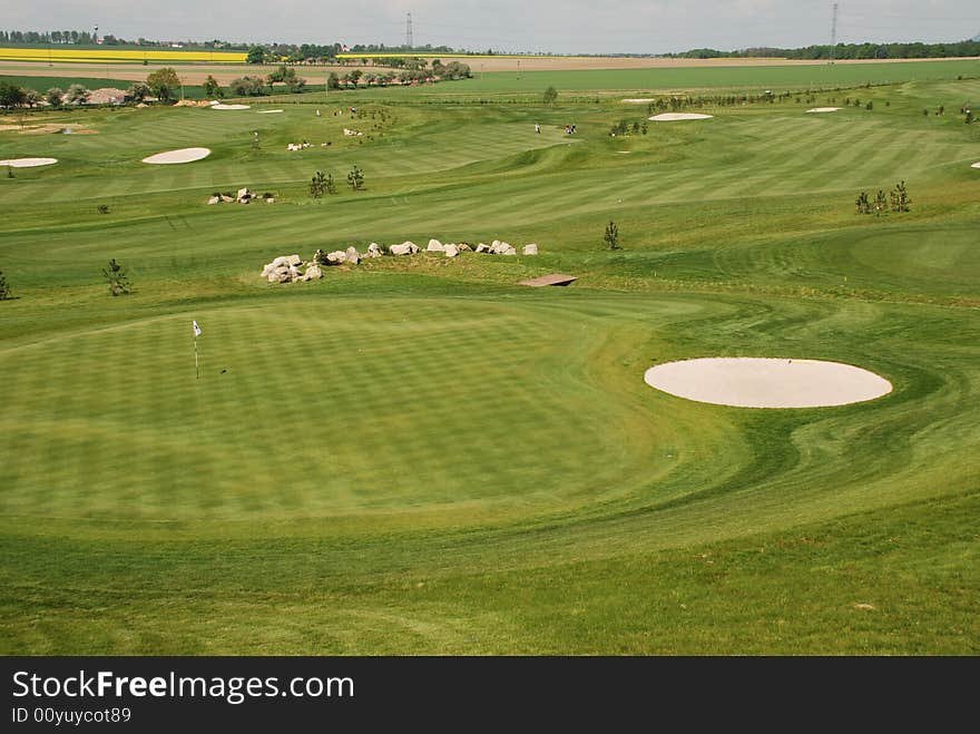 Golf course in The Czech Republic