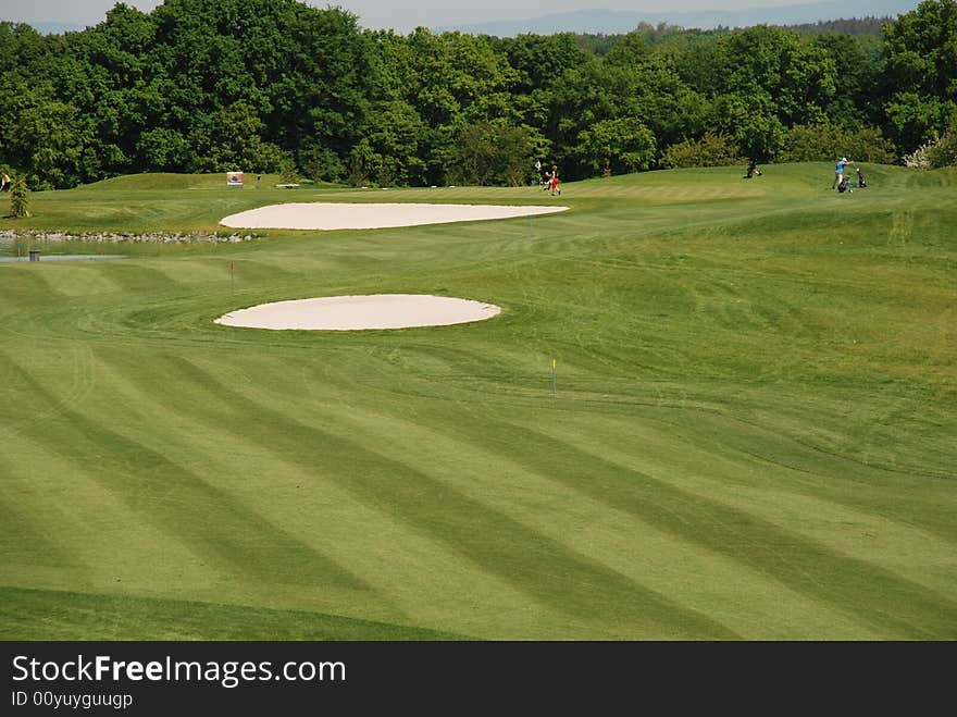 Golf course in The Czech Republic