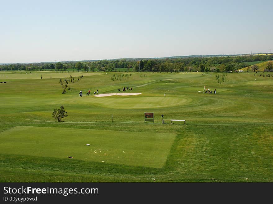 Golf course in The Czech Republic