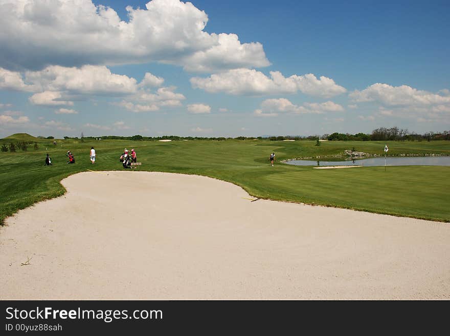 Golf course in The Czech Republic