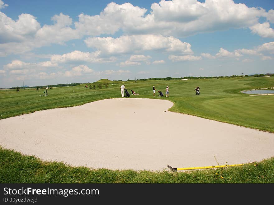 Golf course in The Czech Republic