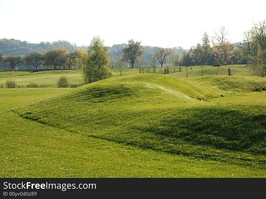 Golf course in The Czech Republic