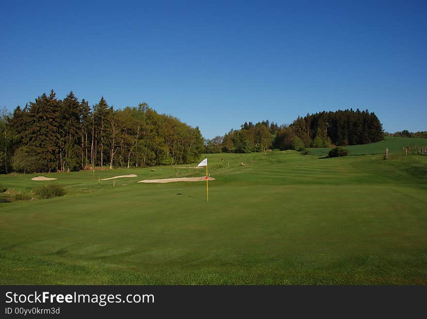 Golf course in The Czech Republic