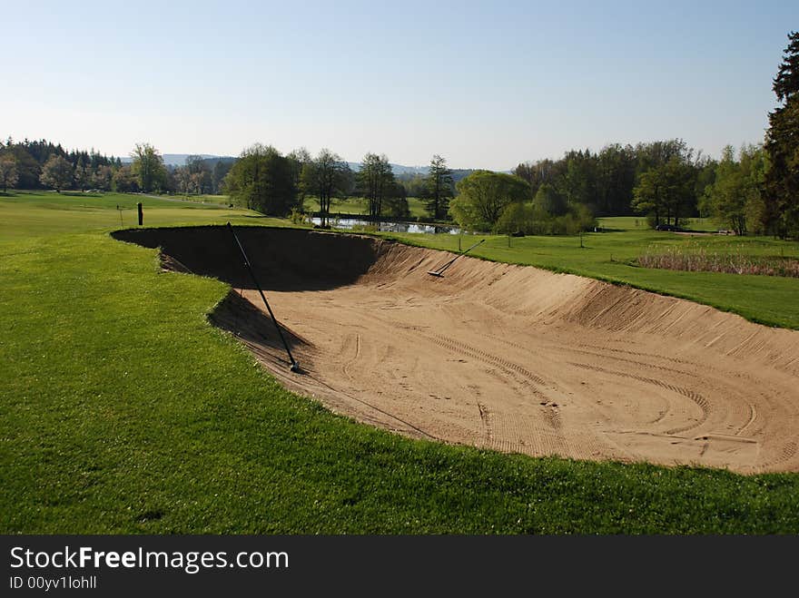 Golf course in The Czech Republic