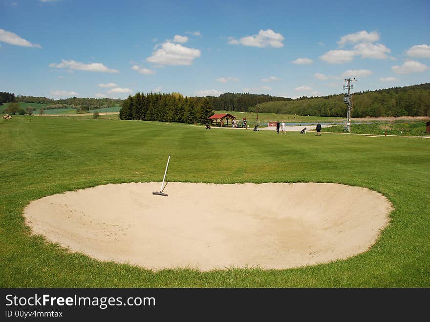 Golf course in The Czech Republic