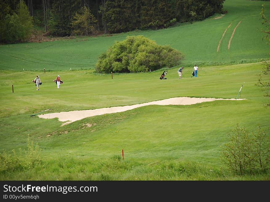 Golf course in The Czech Republic