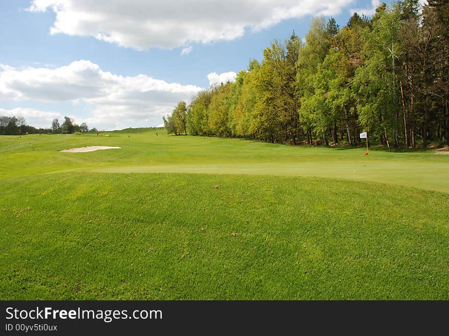 Golf course in The Czech Republic