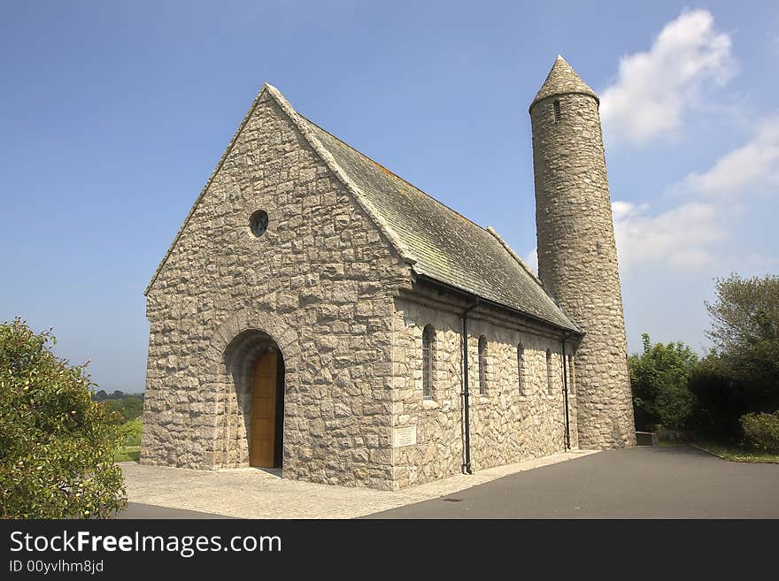 A realy old church on site where saint patrick built his first church. A realy old church on site where saint patrick built his first church