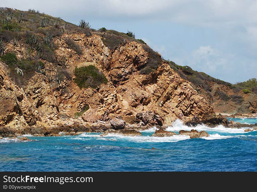 St.Thomas Island Coast