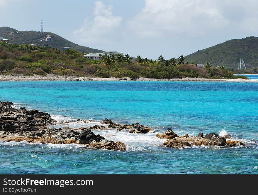 St.Thomas Island Coastline