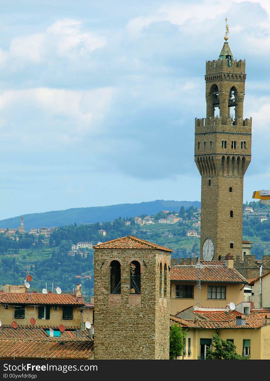 The tower of Palazzo Vecchio