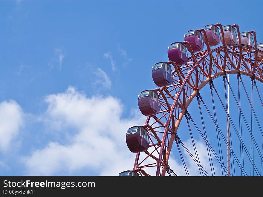 Ferris Wheel Copyspace