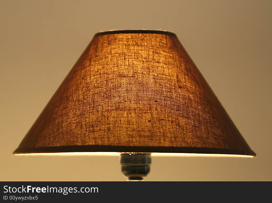 A close up frame of a Standing lamp. A close up frame of a Standing lamp