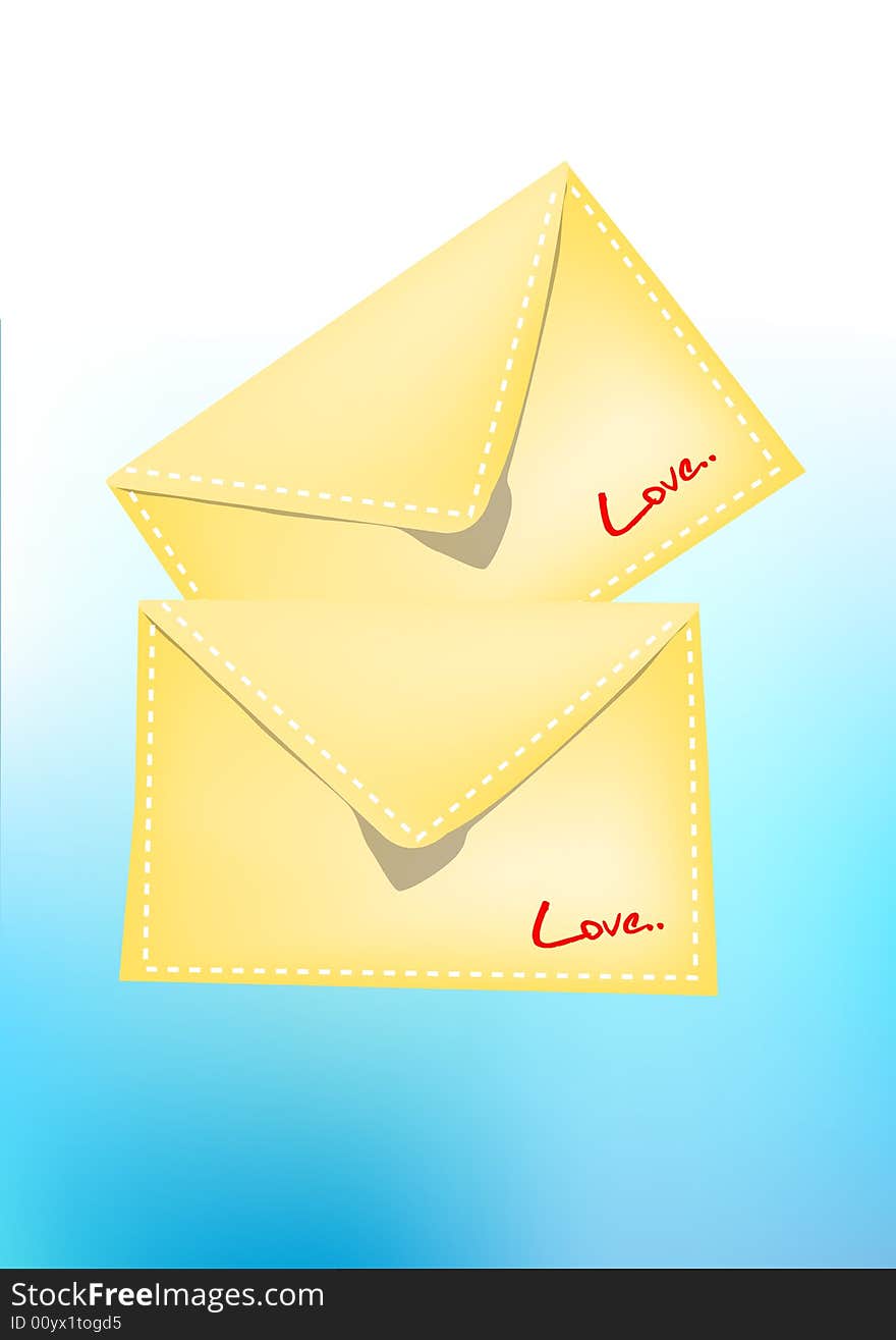 Vector Love Mails