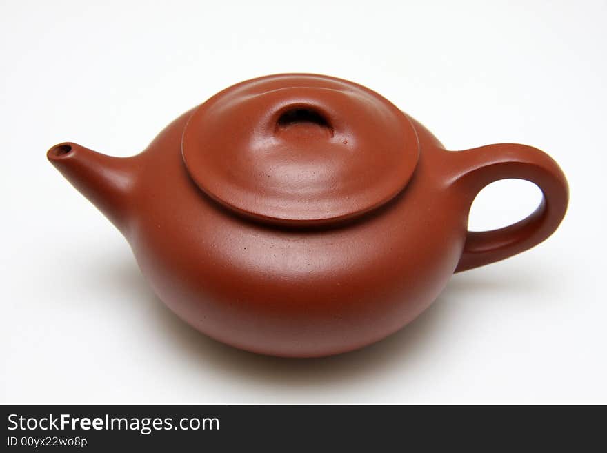 My clay teapot from China.