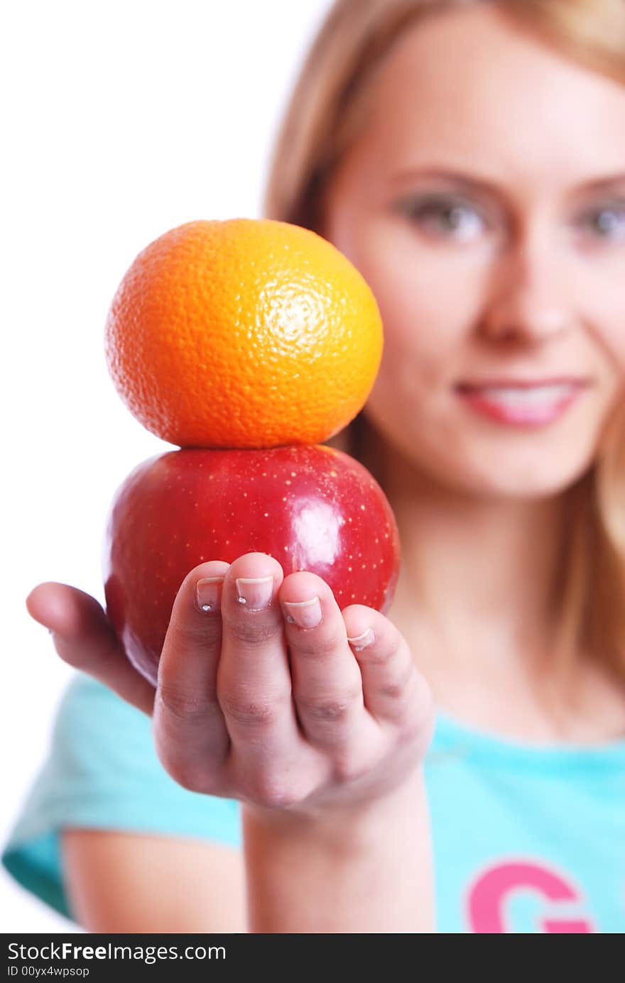 The Girl With Fruit