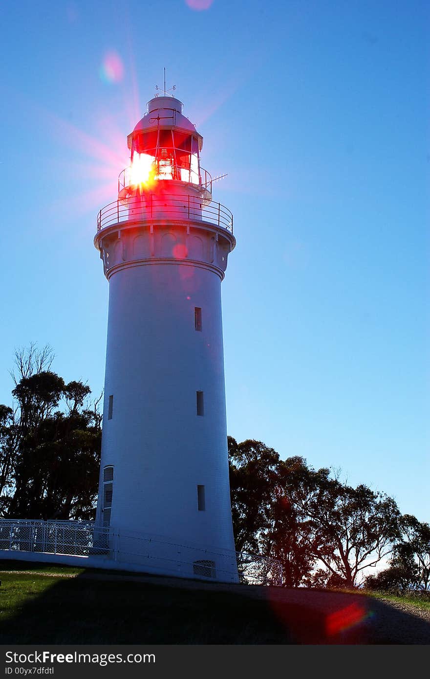 Lighthouse in the day