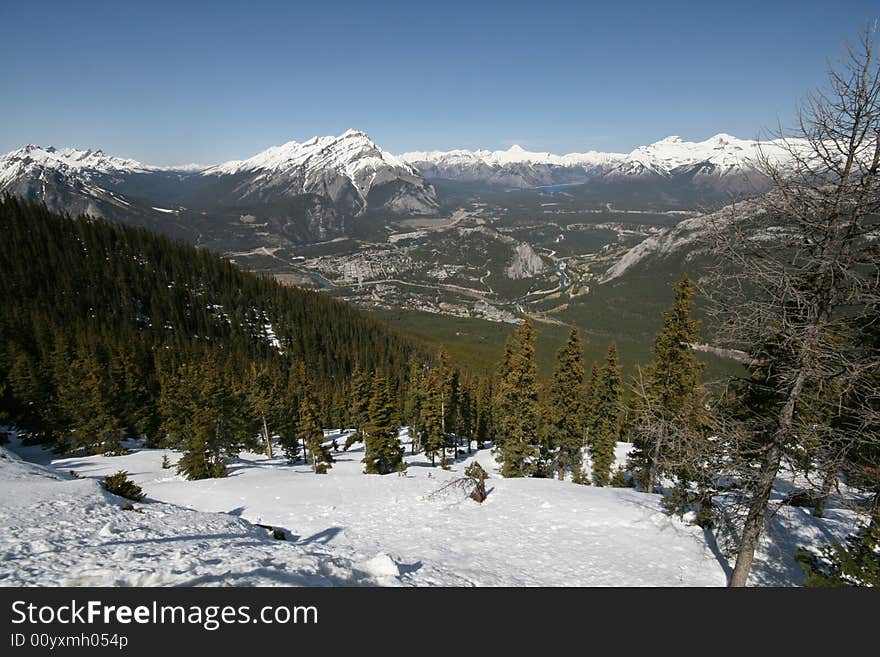 Banff From Above