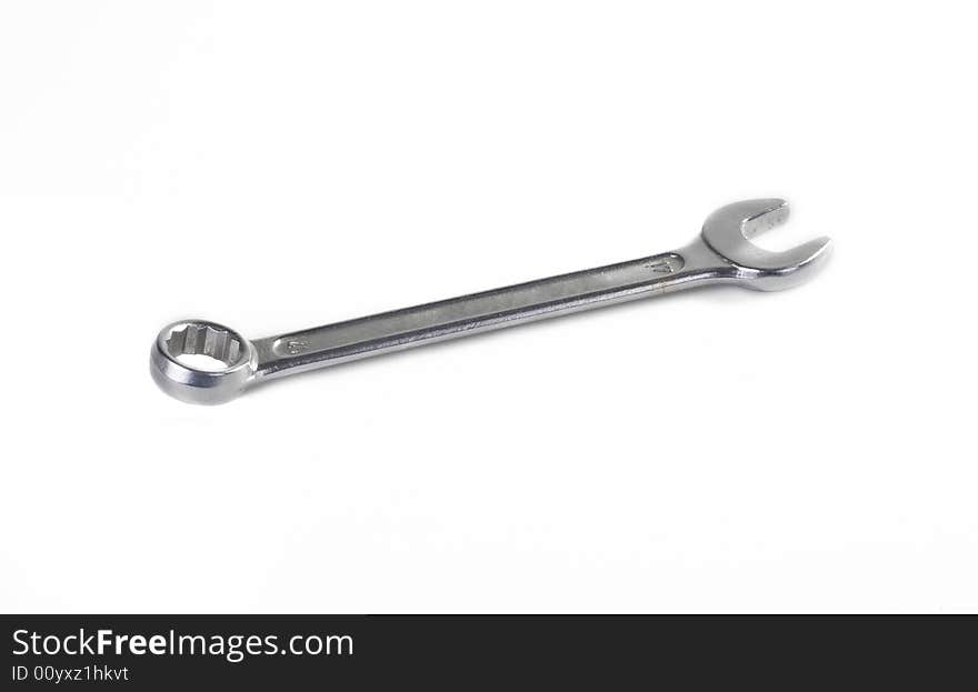 Spanner, photo on white background