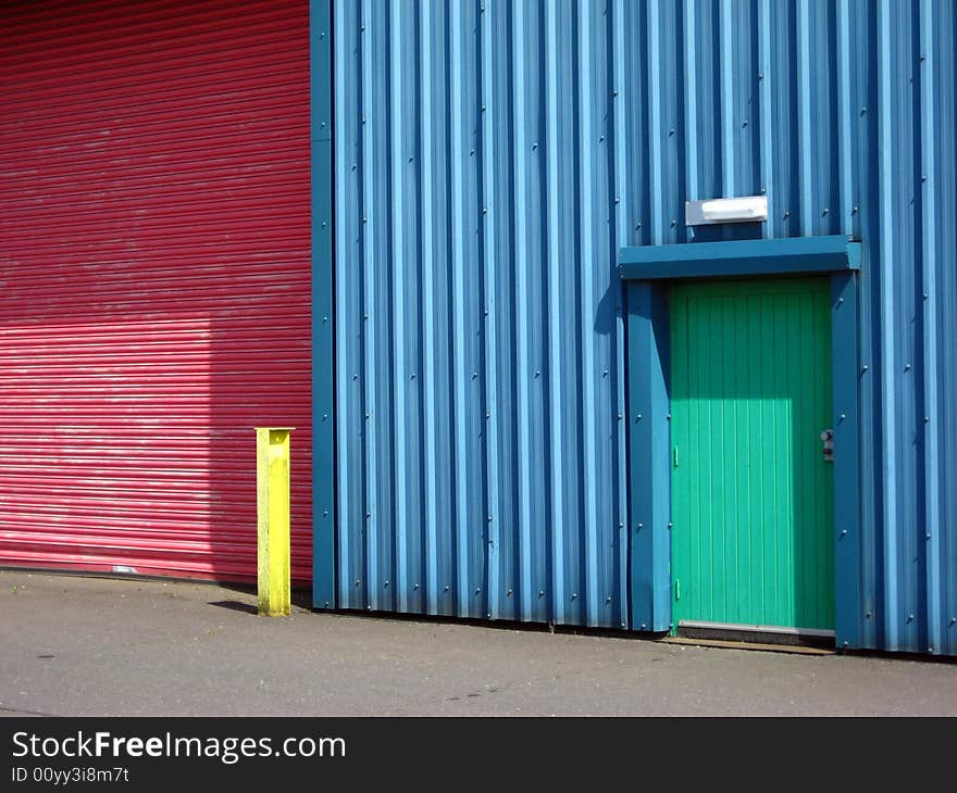 Vivid Wall Doors And Post