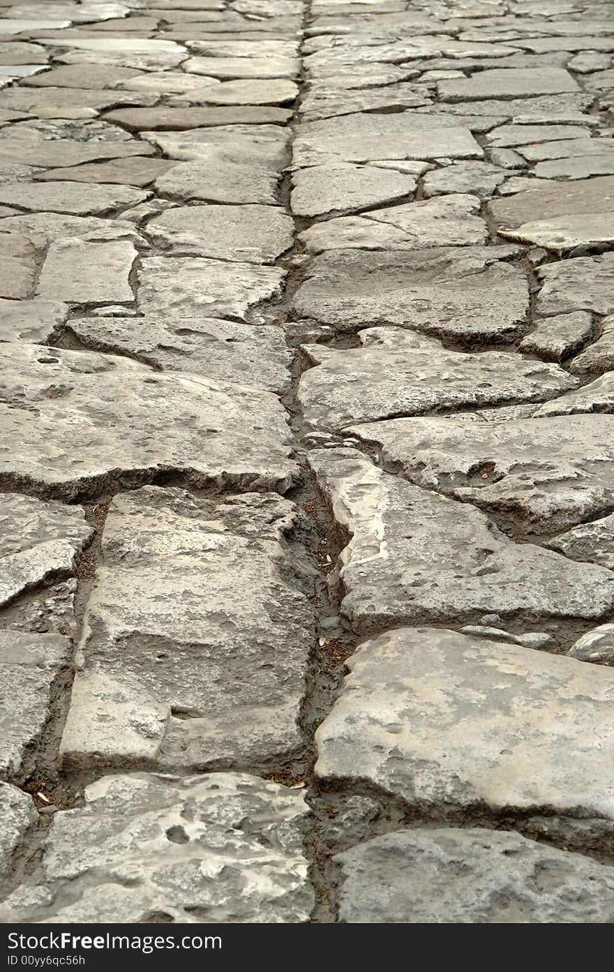 Pattern of stones in the ground, in the old city. Pattern of stones in the ground, in the old city