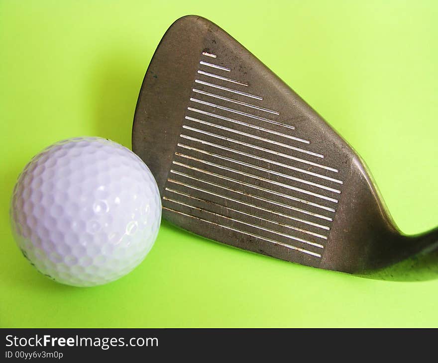 Golf club and golf ball