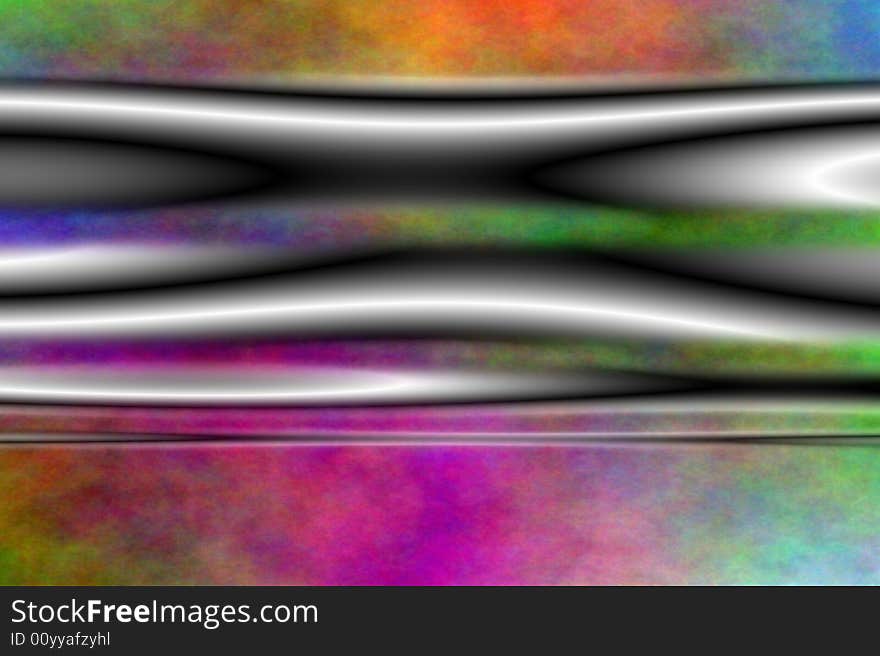 Psychedelic Background or wallpaper with wavy forms. Psychedelic Background or wallpaper with wavy forms