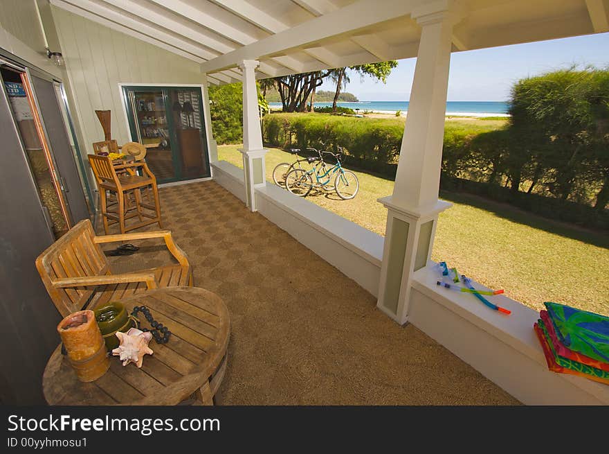 Oceanfront Lanai with Spectacular View