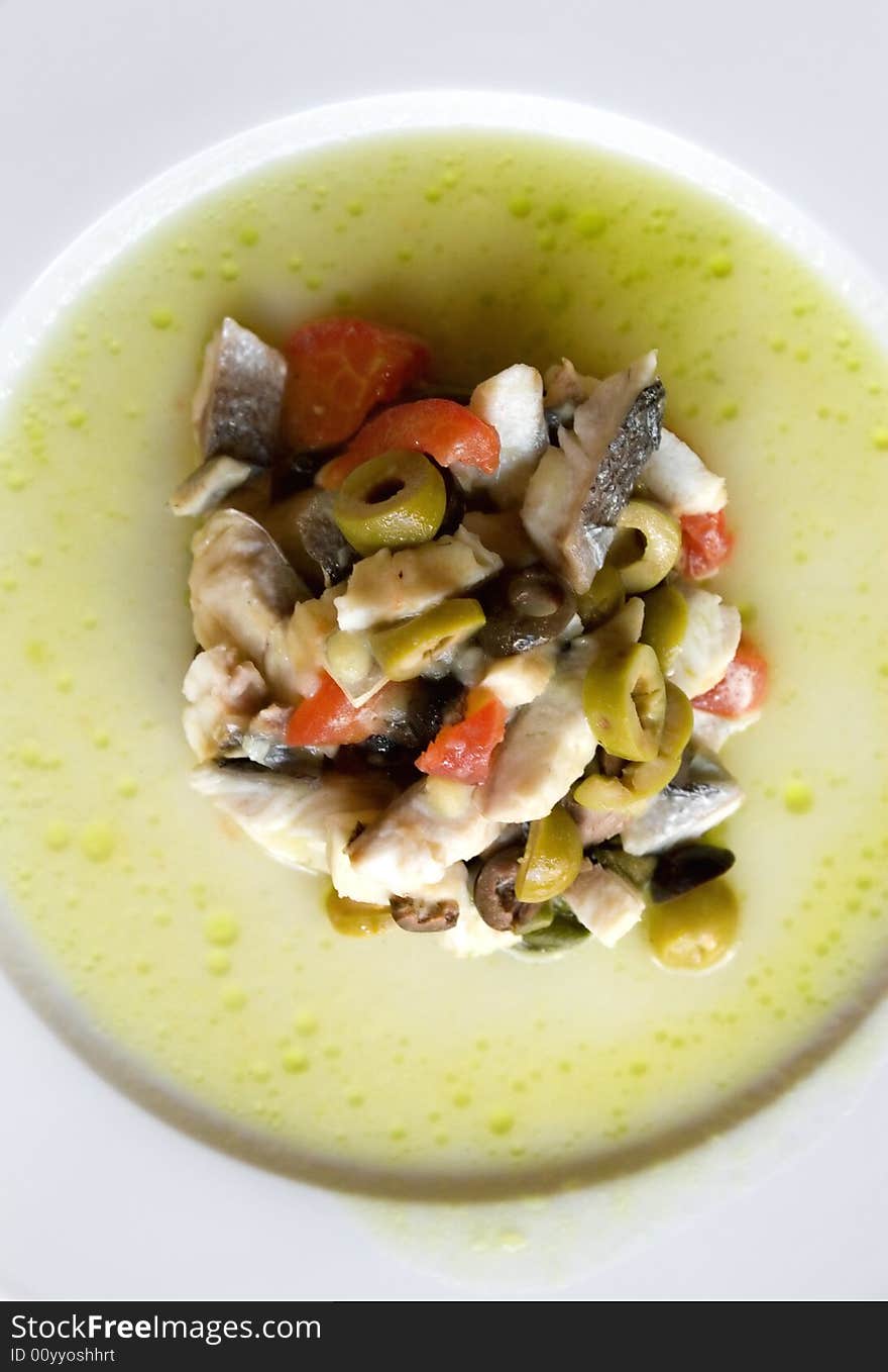 Soup Fish With Vegetables