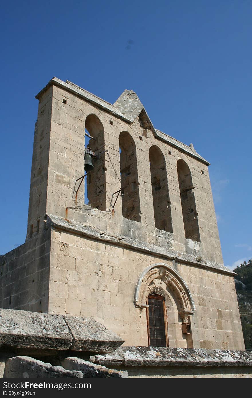 12th century Church of Bellapais Monastery located in Kyrenia, Cyprus. 12th century Church of Bellapais Monastery located in Kyrenia, Cyprus.