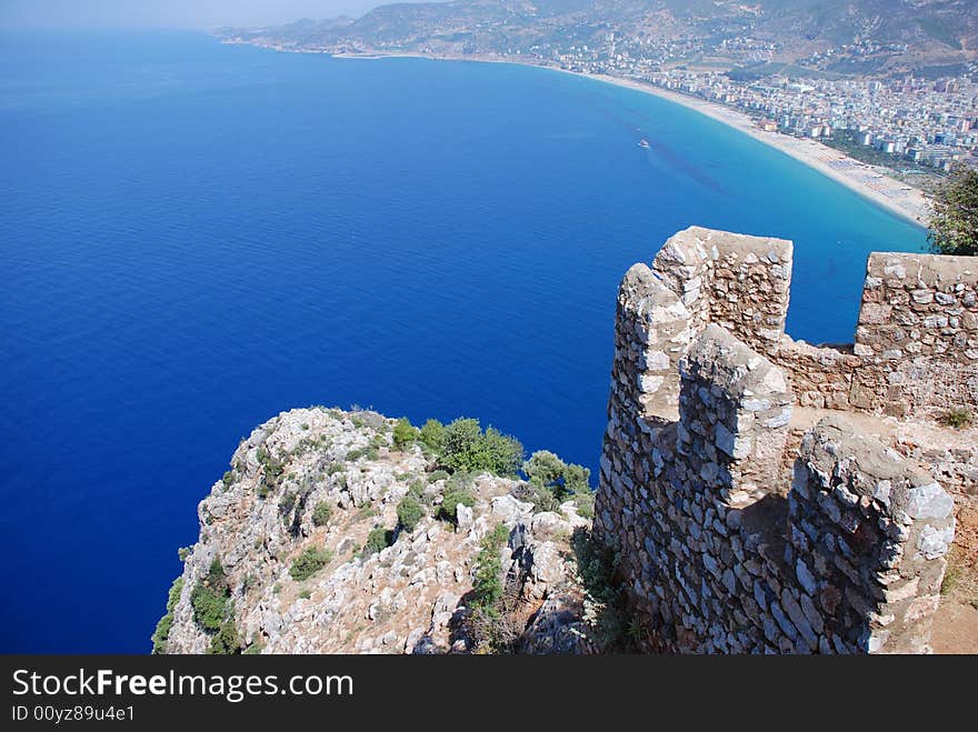 Byzantian Fortress on the rock