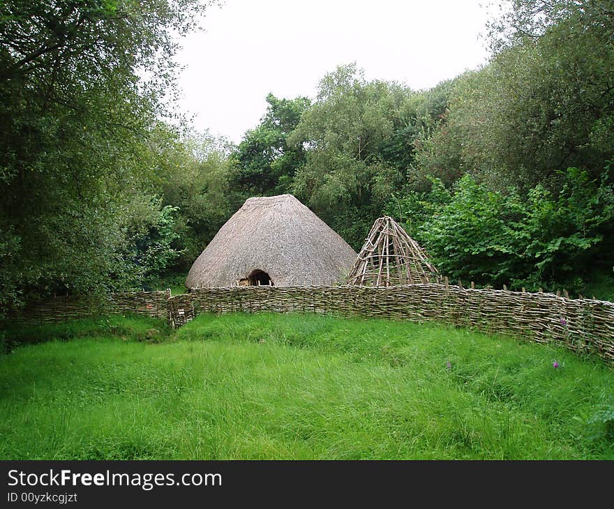 Crib showing progress of Irish culture on the island. Crib showing progress of Irish culture on the island.