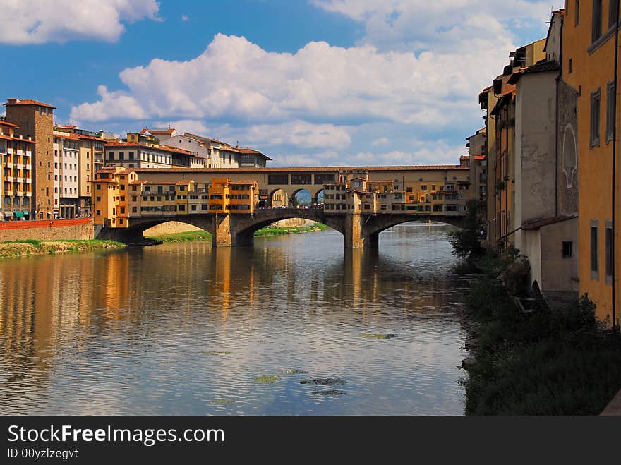 Ponte Vecchio In Florence