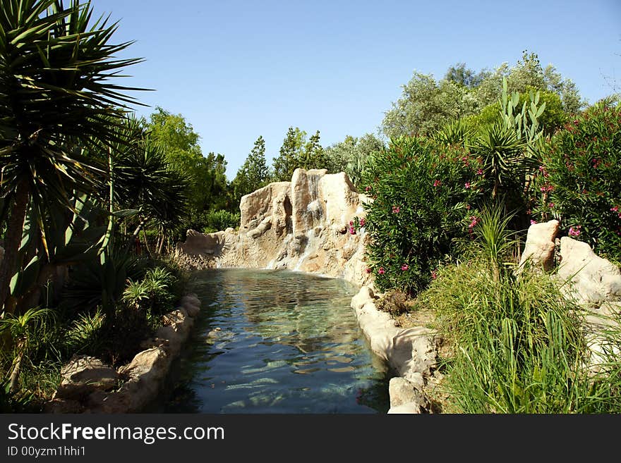 Park in Nicosia at Summer - Cyprus