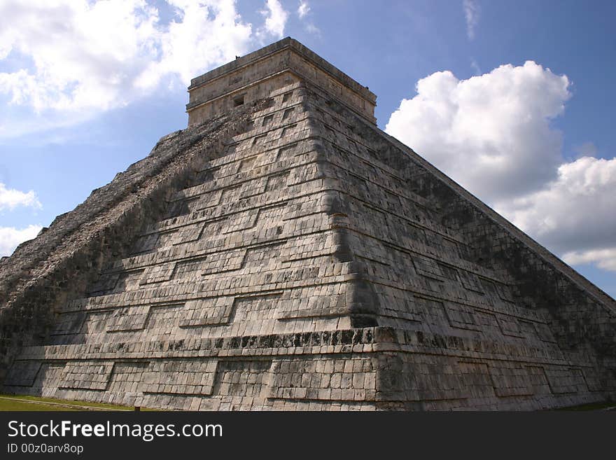 Main Pyramid at Chichen Itza. Main Pyramid at Chichen Itza