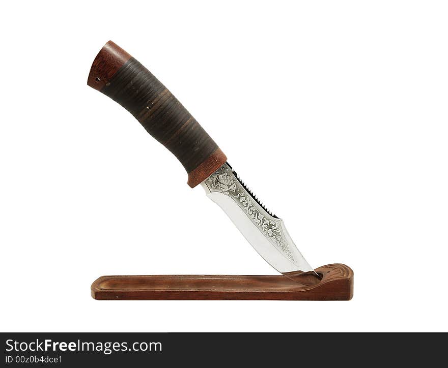 Expensive ang luxurious hunting knife