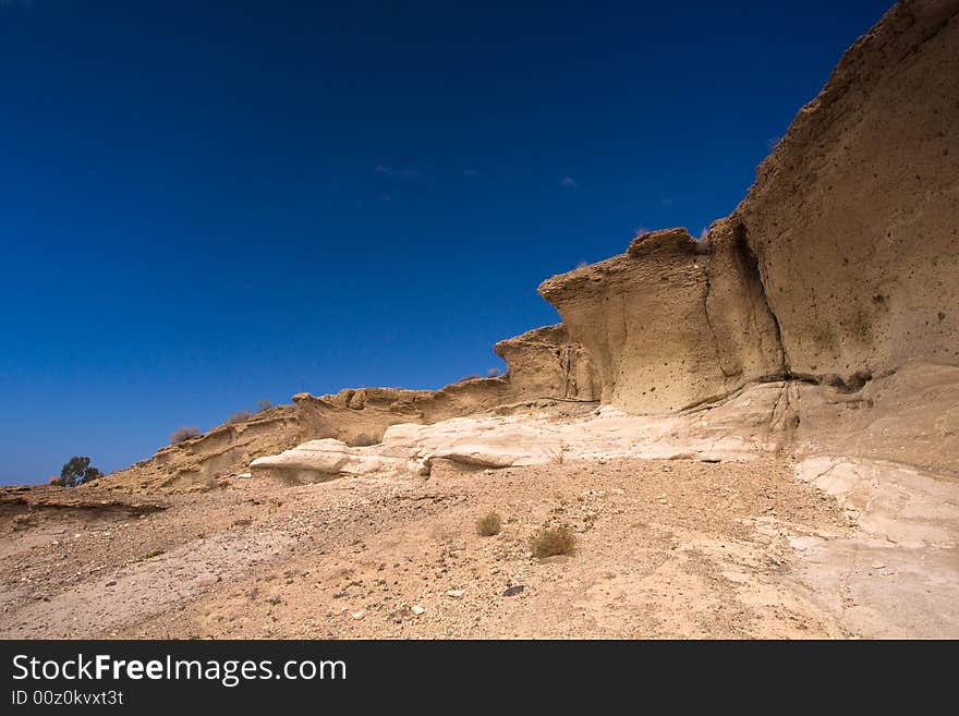 Rocky formation near Costa Adeje, Tenerife