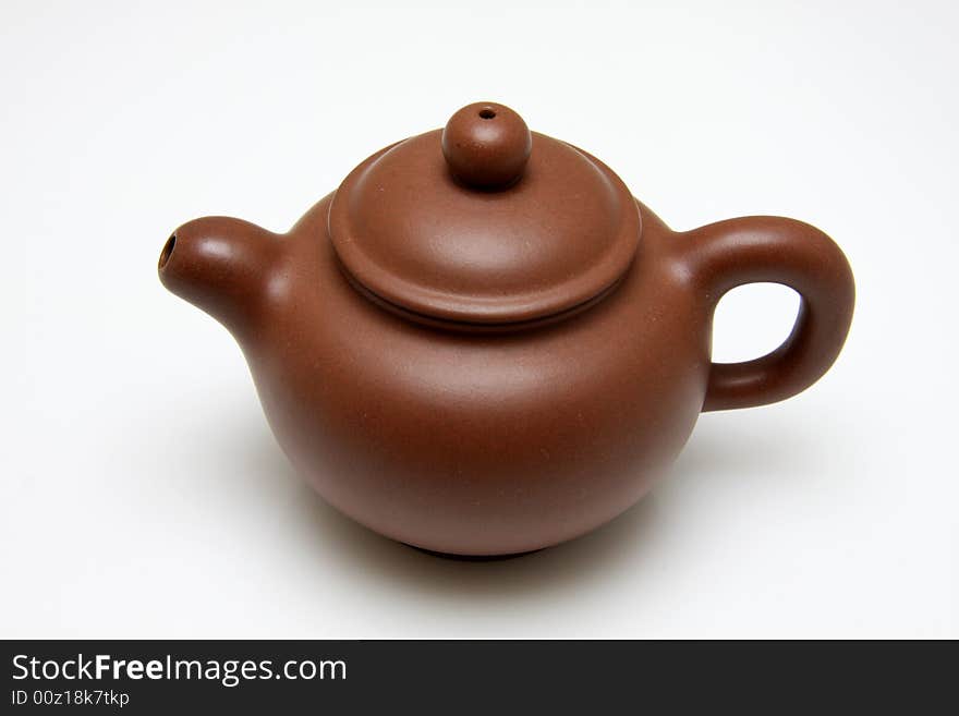 My clay teapot from China.