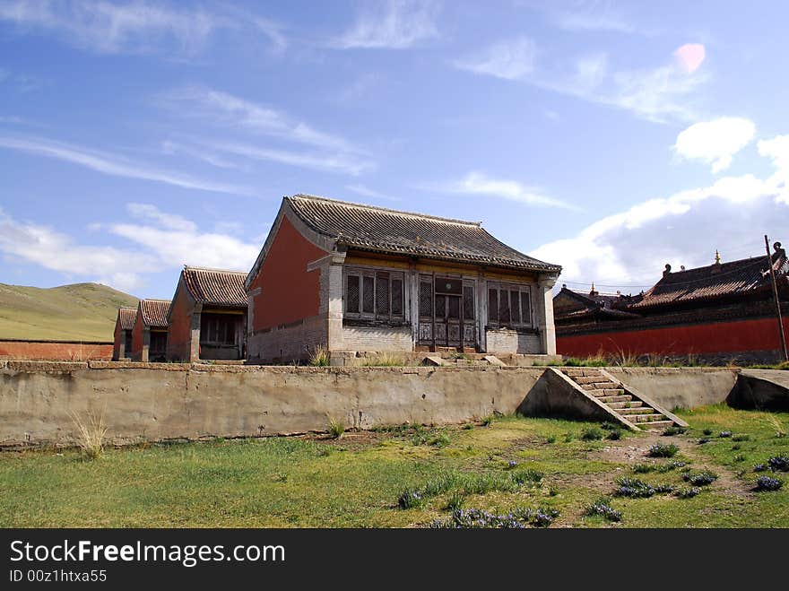 Temples At Amarbayasgalant Monastery