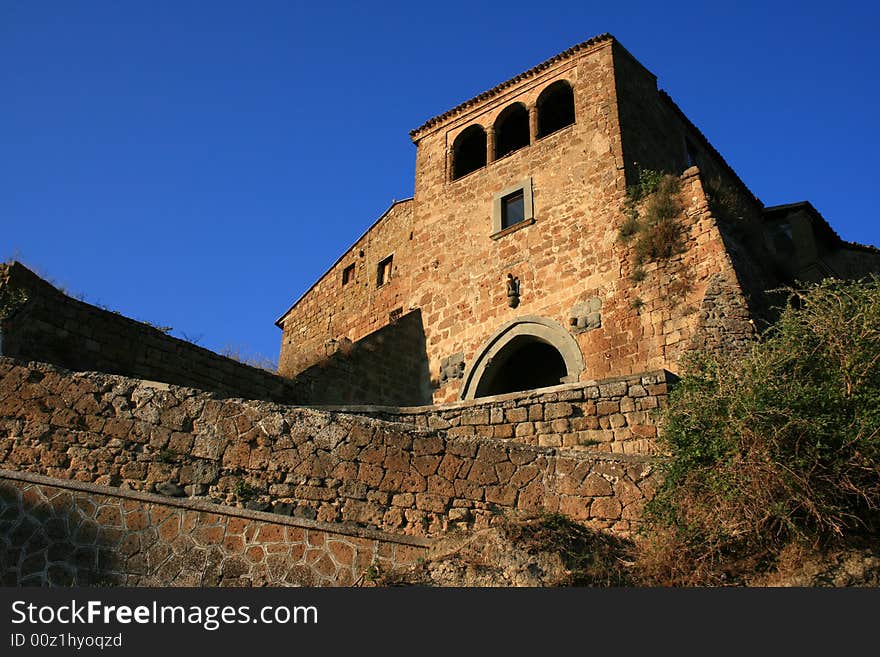 Civita di Bagnoregio (Viterbo, Lazio, Italy) - The abandoned town. Civita di Bagnoregio (Viterbo, Lazio, Italy) - The abandoned town