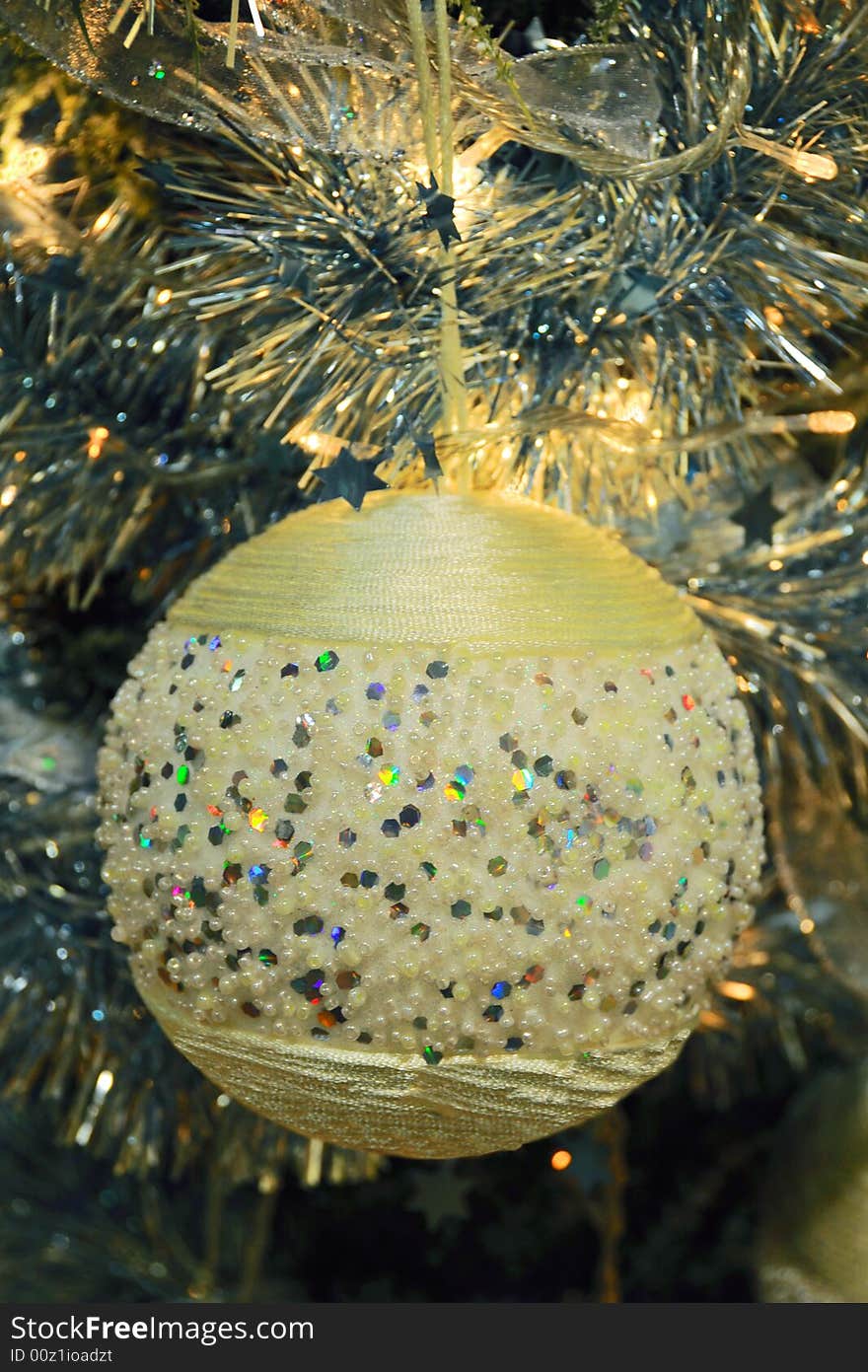 Shiny christmas ball