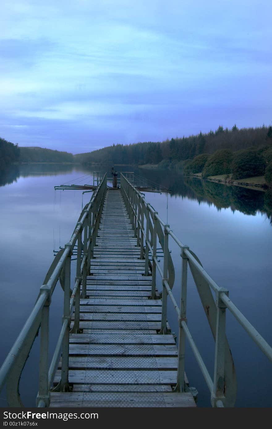 Calm, very still mirror of a lake. Calm, very still mirror of a lake