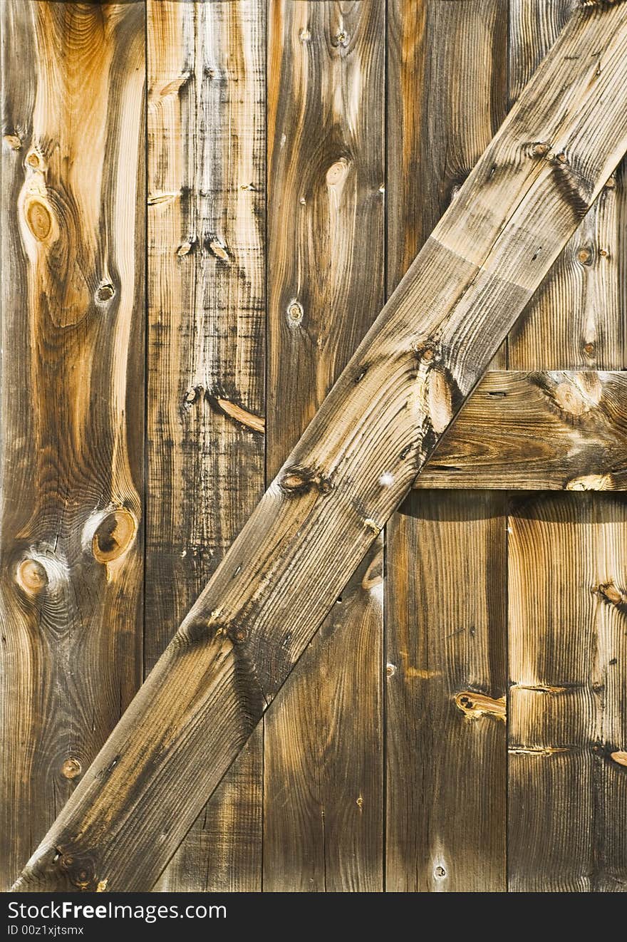 Old weathered door