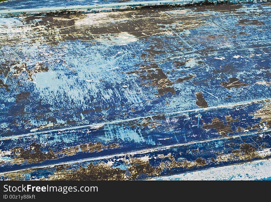 Textured abstract of a boat. Textured abstract of a boat