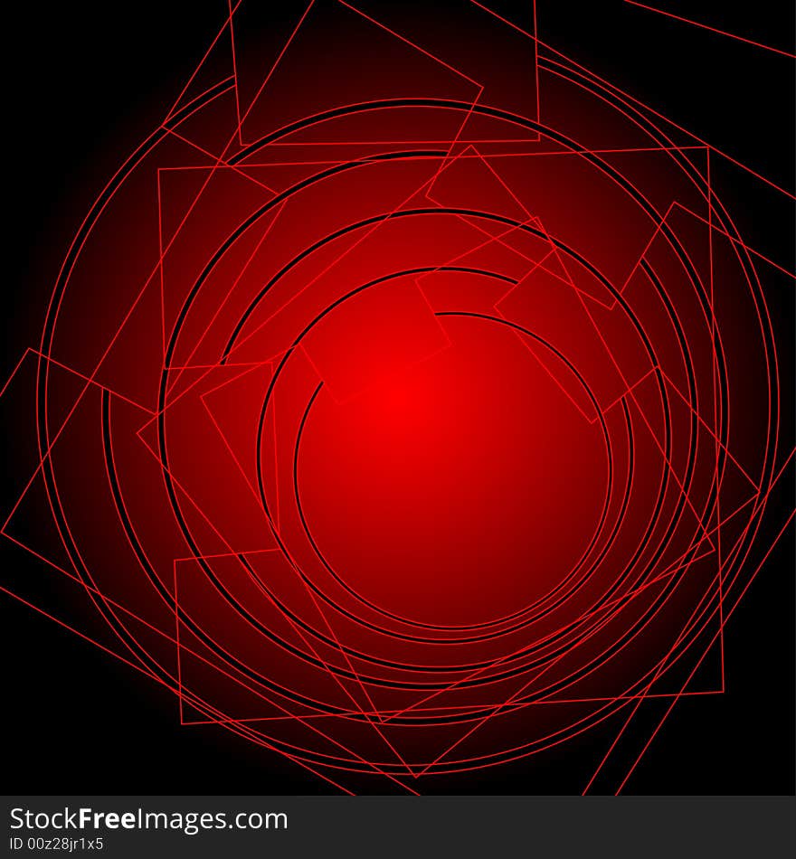 Abstract red background, vector illustration. Abstract red background, vector illustration