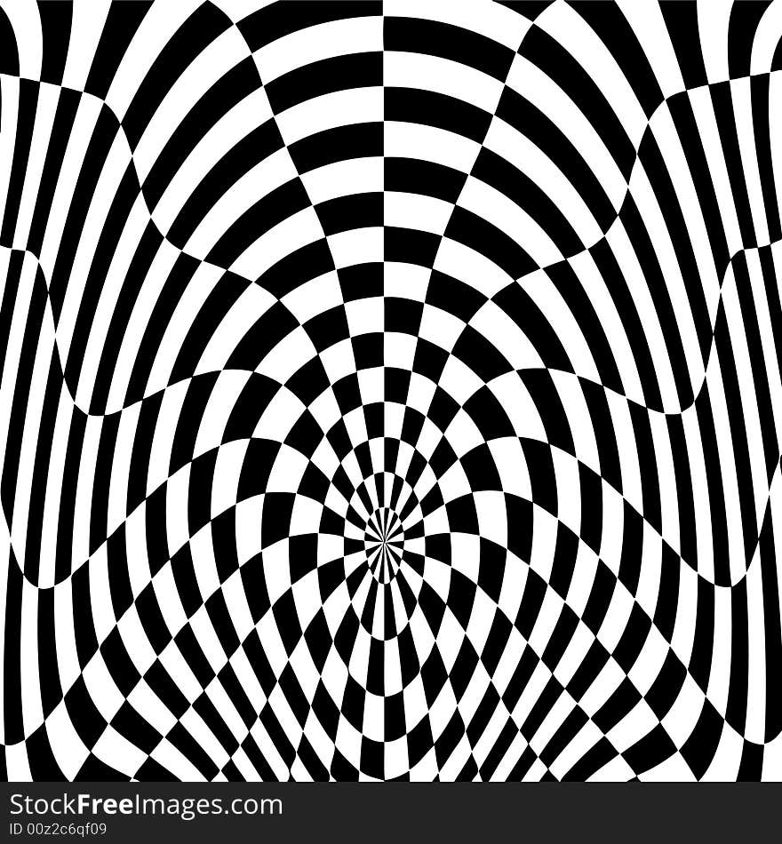 Abstract black-and-white pattern - graphic illustration. Abstract black-and-white pattern - graphic illustration