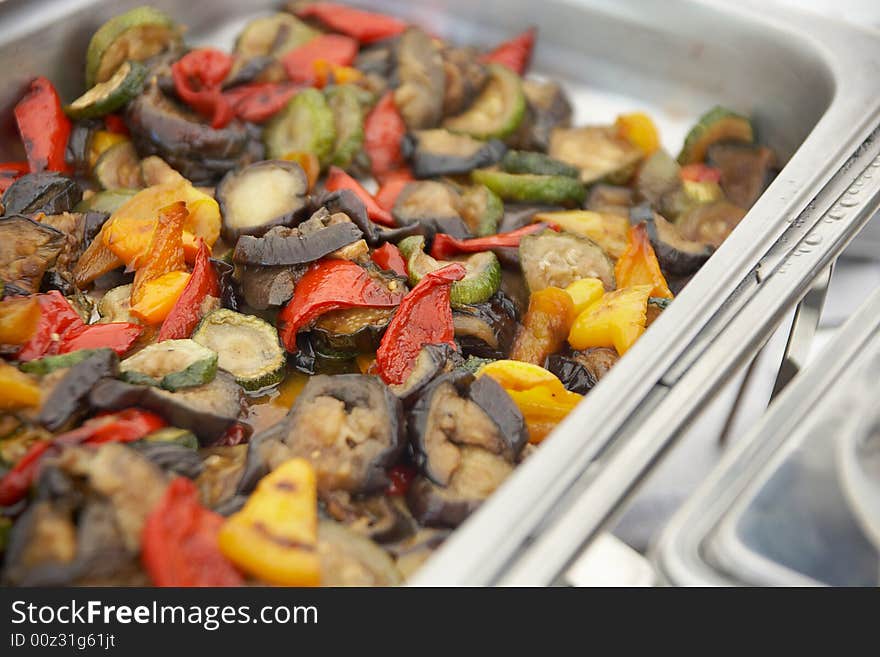 Grilled vegetables