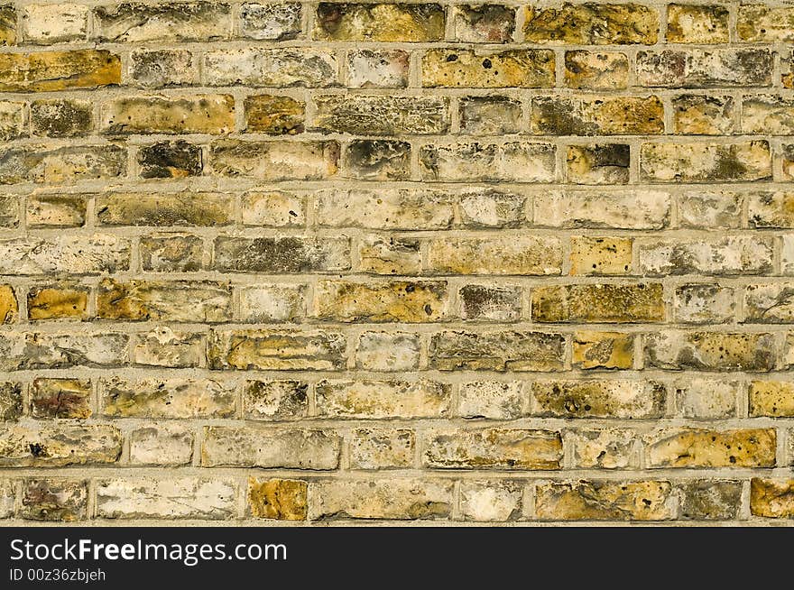 Old wall with bricks. Background. Old wall with bricks. Background.